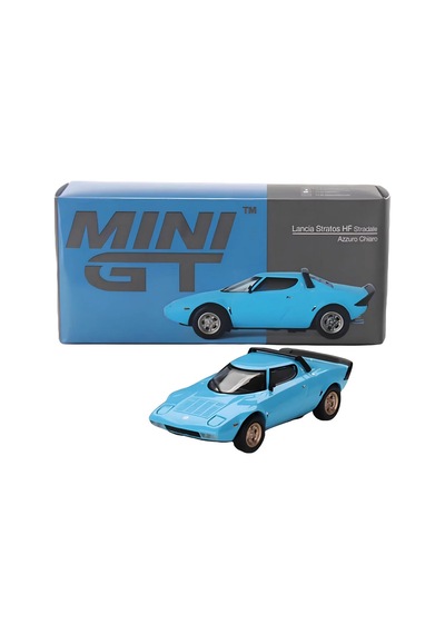 Mini Gt 1/64 Lancia Stratos Hf Stradale Azzuro Chiaro Mgt00624
