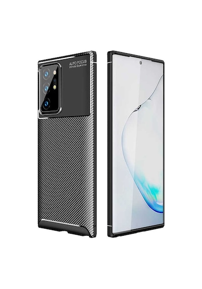 Rba Aksesuar Galaxy Uyumlu Note 20 Ultra Kılıf Rba Negro Silikon Kapak - Siyah Siyah