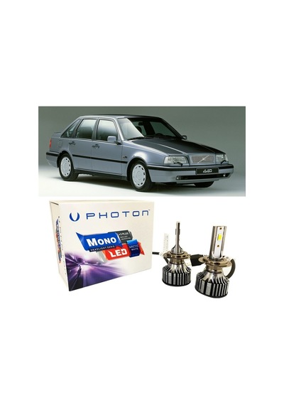 Volvo 440 Led Xenon Uzun+kısa Far Ampulü H4 Mono Yeni Seri Beyaz