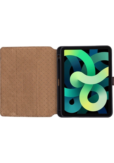 Bouletta Apple Uyumlu iPad  10.nesil 10.9" Deri Kılıf Antik Kahve Kılıf