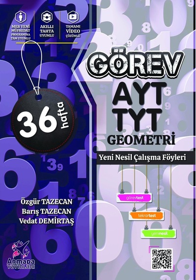 Armada Yayınları Görev Yks Tyt Ayt Geometri Yeni Nesil Çalışma Föyleri