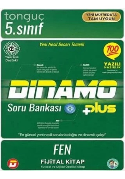 Tonguç 5.sınıf Dinamo Fen Bilimleri Soru Bankası +plus
