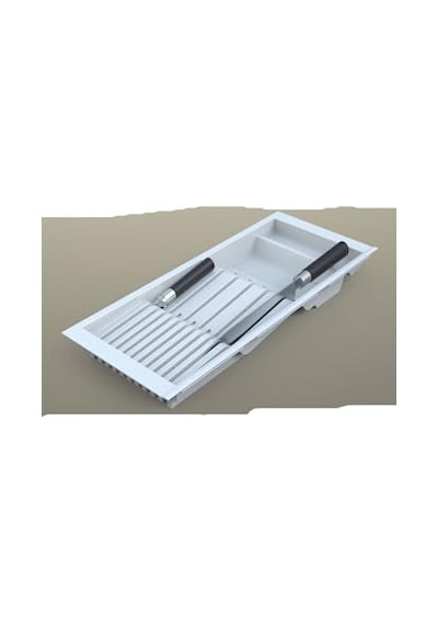 Mutfak Çekmece Içi Beyaz Modüler Bıçaklık 20,5cm X 48cm Boydan 4cm Kesilebilir Diğer