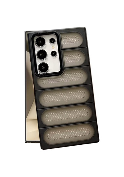 Samsung Galaxy Uyumlu - S24 Ultra Kılıf Airmax Silikon Kapak - Siyah