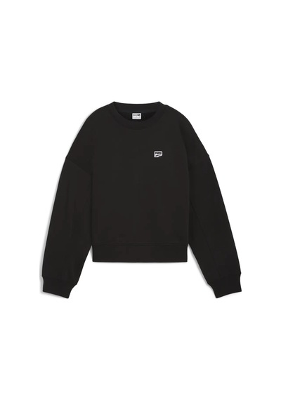 Puma Downtown Re:collectıon Crew Siyah Kadın Sweatshirt