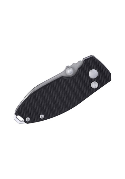 Crkt Squid Xm Button Lock G10 Black Kamp Çakı Siyah