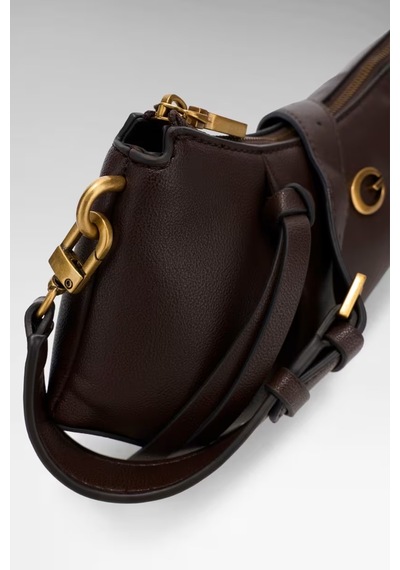 Guess Allegra Kadın Omuz Çantası Hwbg2237180 Kahverengi