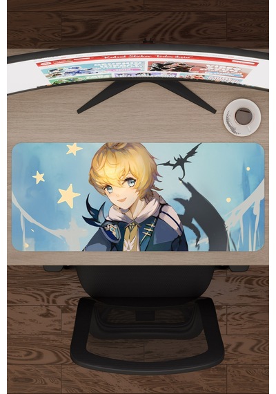 Mika Genshin Impact Anime Oyuncu V5 - 70x30 Xl Gaming Mouse Pad Fare Altlığı