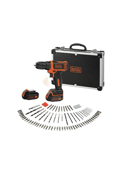 Black+Decker BDCDD12BAFC-QW 10.8V 1.5 Ah Li-ion Çift Akülü Matkap Vidalama