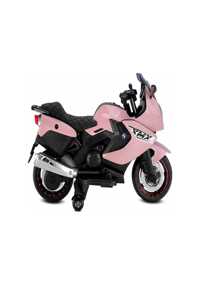 Babyhope 438A (Xmx-316) Ledli Akülü Motor 12V. (Pembe)