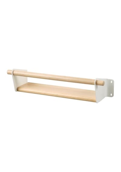 Sumuhome Ikea Nereby 40X10 Cm Mutfak Duvar Rafı Huş Beyaz