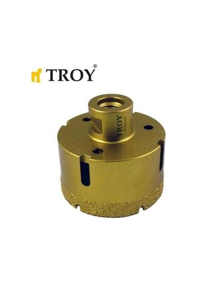 Troy 27450-68 Avuç Taşlamalar İçin Seramik Kuru Elmas Delici, 68mm