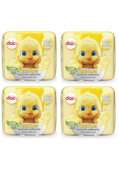 Dalin Klasik Katı Bebek Sabun 12 X 75 Gr