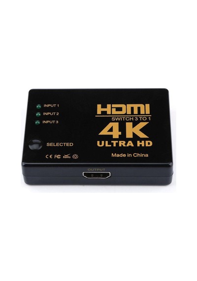 Hdmi Çoklayıcı 3 Port 4K Ultra Hd Hdmi Switch Splitter