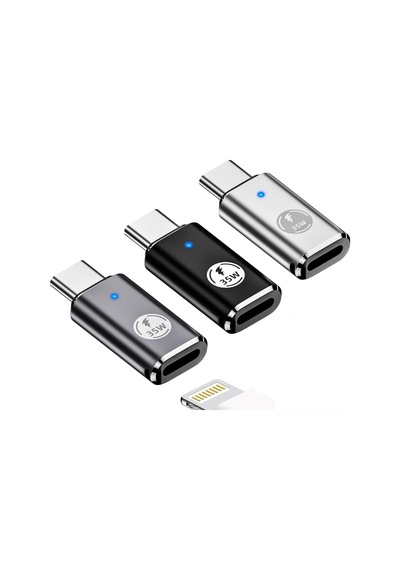 Usb C - Adaptörü, 3'lü Paket Hızlı Şarj Dönüştürücü, Type-c Cihazlar İçin 35w Kulaklık Adaptörü