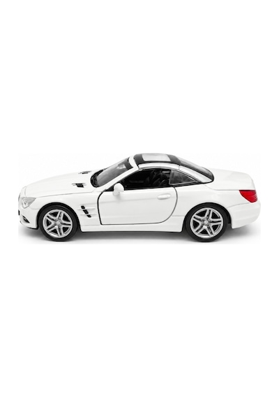 Welly 43662 Mercedes-benz Sl 500 Beyaz 1:36 Die-cast Çek-bırak Metal Model Araba