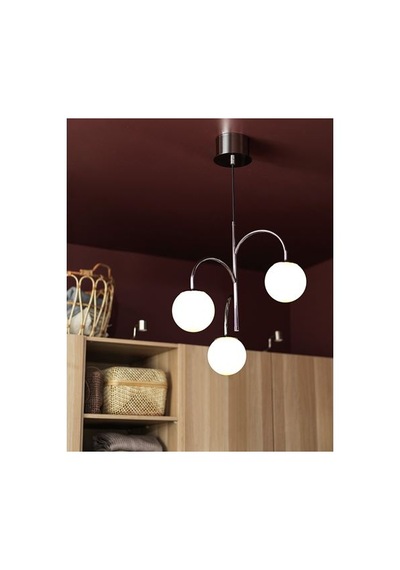 Ikea Sımrıshamn Sarkıt Lamba, Krom Kaplama