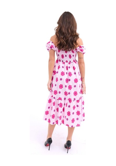 Butik İstanbul 5525 Elbise-ferrara Çok Renkli