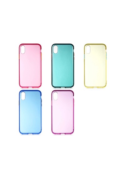 Apple Uyumlu iPhone Xs 5.8 Kılıf Zore Bistro Kapak Pembe