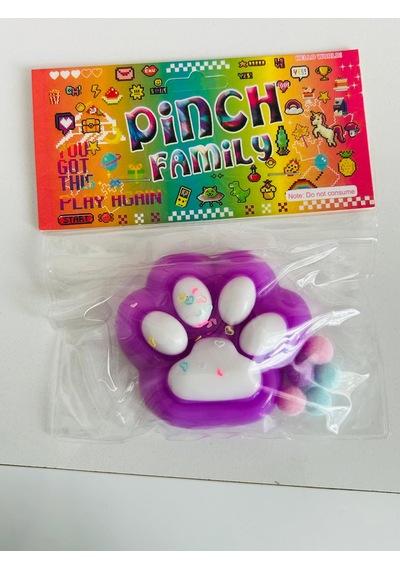 Twins Stars Kedi Patisi Squishy Oyuncağı Sukuşi 7,5x6,5cm