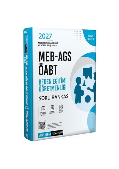 Pegem 2027 Öabt Meb-ags Beden Eğitimi Öğretmenliği Soru Bankası Çözümlü Pegem Akademi Yayınları