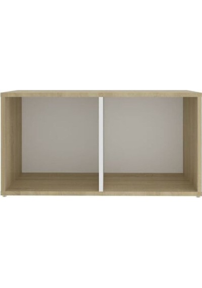 Tdesıgno Ay Televizyon Sehpası - Ünitesi -kitaplık-meşe Beyaz 72 Cm 2 Raflı Meşe - Beyaz Tdesıgno Ay Televizyon Sehpası - Ünitesi -kitaplık-meşe Beyaz 72 Cm 2 Raflı Meşe - Beyaz