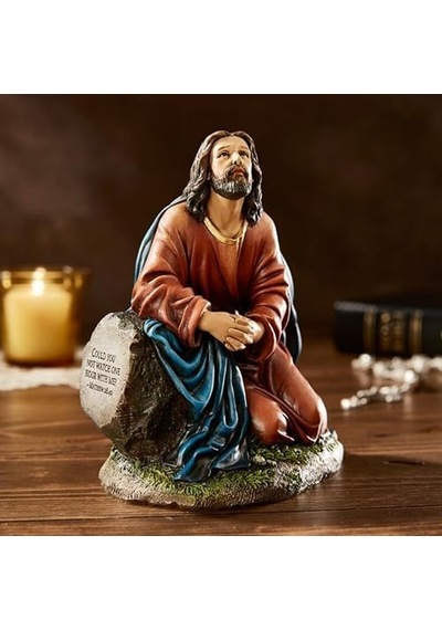 Jesus Christ Agony İn The Garden Statue, 13 Cm
