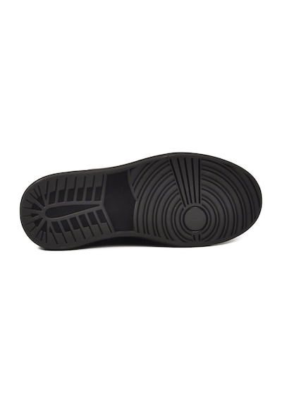 Walkway Siyah Lastik Bağcıklı Erkek Sneaker Balase M Siyah