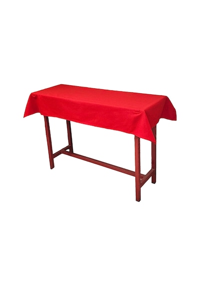 Sıra Örtüsü Pamuklu Kırmızı 40 X 110 Cm Ölçülerindeki Sıralar İçin