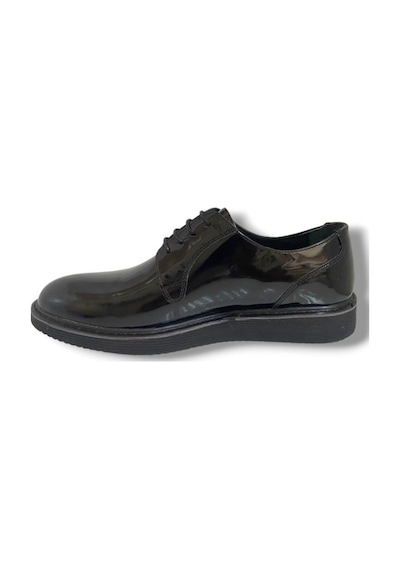 Nevzat Öge 1004-25 Hakiki Rugan Deri Eva Erkek Ayakkabı Siyah