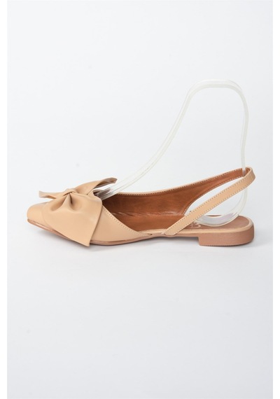Fox Shoes Ten Kadın Babet H726809009 Ten Ten Rengi
