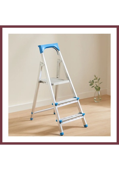 Storeşahin 2+1 Basamaklı Metal Merdiven 60 Cm - 120 Kg Shn0720