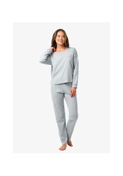 Blackspade Kadın Pijama Takımı 52209 - Gri