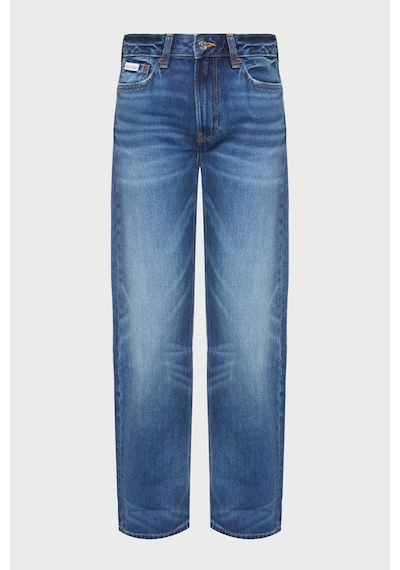 Calvin Klein Jeans 90s Straight Denim Kadın Mavi Kontrol Et Lv047b917g-ut5 Mavi