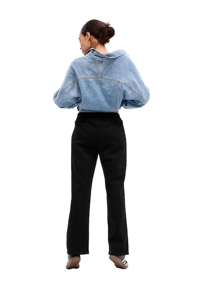 Gap Gap Logo Bootcut Fleece Eşofman Altı - 430369-11350 Siyah
