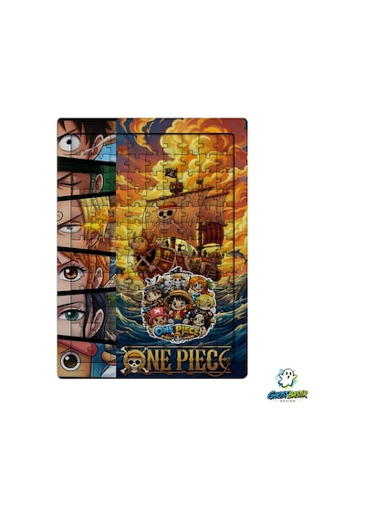 Ghostbastır Design One Piece 99 Parça Ayaklı Puzzle Dekoratif Çocuk Yapbozu 0171