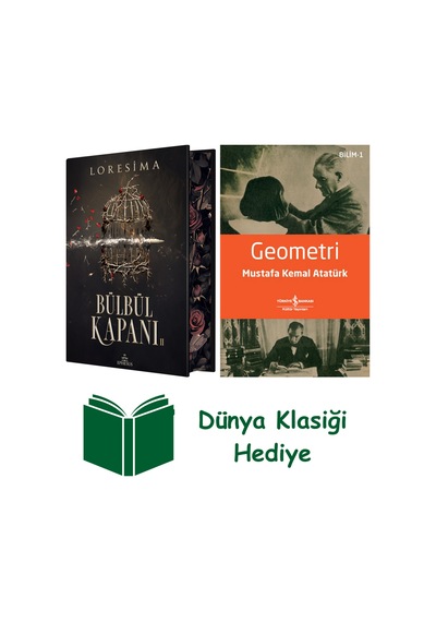 Bülbül Kapanı 2 Ciltli - Yan Boyamalı + Geometri + Dünya Klasiği Hediye