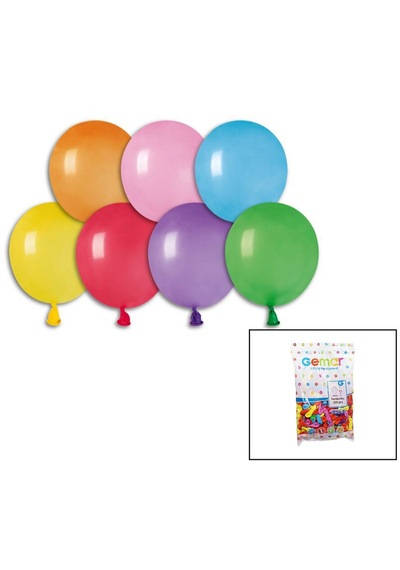Renkli Su Balon 3 İnç - 8cm - 500pcs Açık Bej
