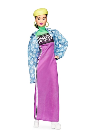 Bmr1959 Koleksiyon Barbie Bebeği. Kot Ceketli - Şapkalı Ght95