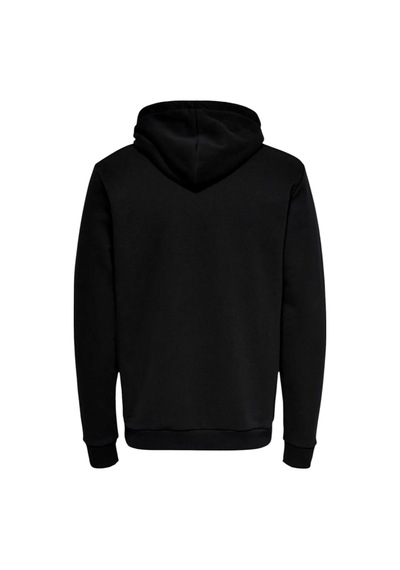 Only Erkek Kapüşonlu Sweatshirt Sİyah