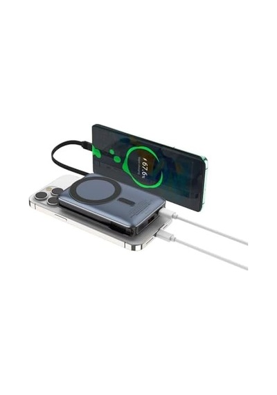 Magnetic Power Bank 10000 Mah Kablosuz Hızlı Şarj Magsafe Uyumlu Led Ekranlı, 22.5w Pd Qc Taşınabilir Şarj Cihazı, Standlı, Type-c Usb Powerbank Güç Kaynağı Derin Lacivert Diğer Magnetic Power Bank 10000 Mah Kablosuz Hızlı Şarj Magsafe Uyumlu Led Ekranlı, 22.5w Pd Qc Taşınabilir Şarj Cihazı, Standlı, Type-c Usb Powerbank Güç Kaynağı Derin Lacivert Diğer