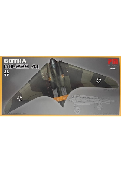 Gotha Go 229 A1 Pm Model Demonte Plastik Uçak Maket Kiti