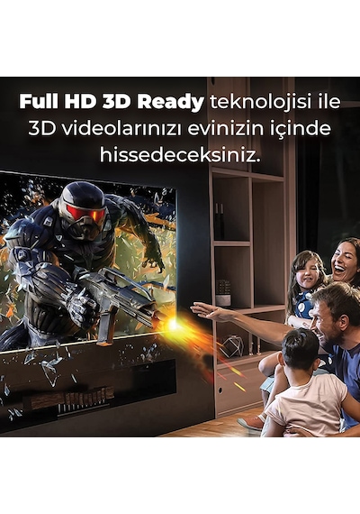Bix Premium 8K@60Hz 4K@120Hz eARC Yüksek Hızlı HDMI 2.1 Kablo 3 M