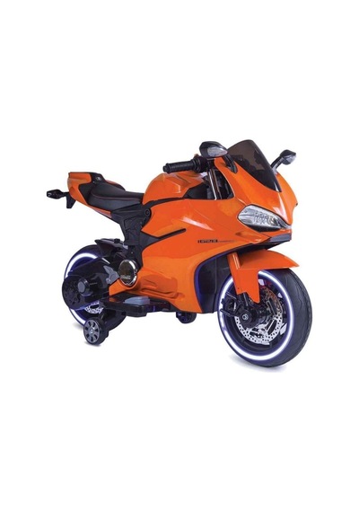 Cool Motors 12v Akülü Yarış Motoru Turuncu