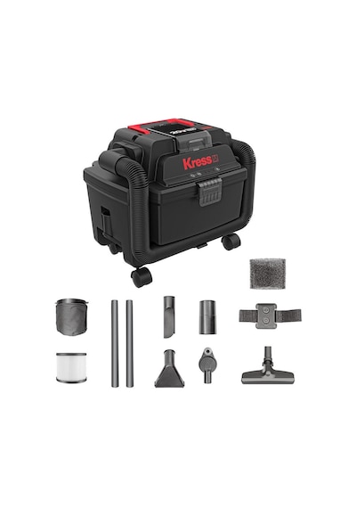 Kress Kh035.9 20volt 250w/17kpa Flexi Esnek Hortumlu Şarjlı Isla