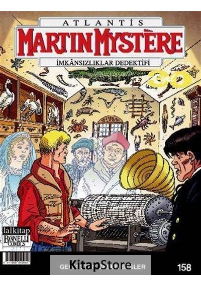 Martin Mystere Sayı 158 - Geçmişten Gelen Sesler - Alfredo Castelli - Lal