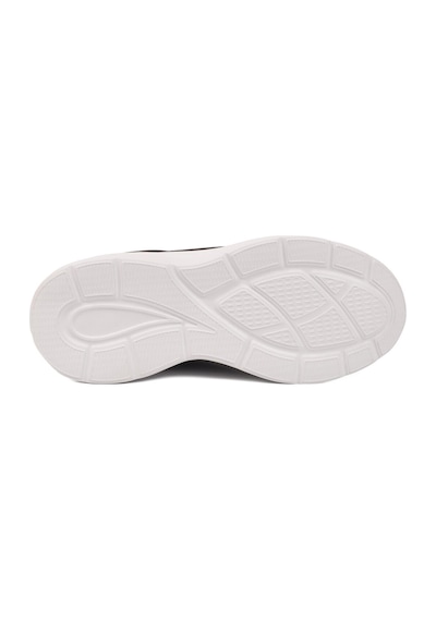 Walkway Siyah Beyaz Fileli Hafif Esnek Hava Alabilen Unisex Spor Ayakkabı Pete G Siyah - Beyaz