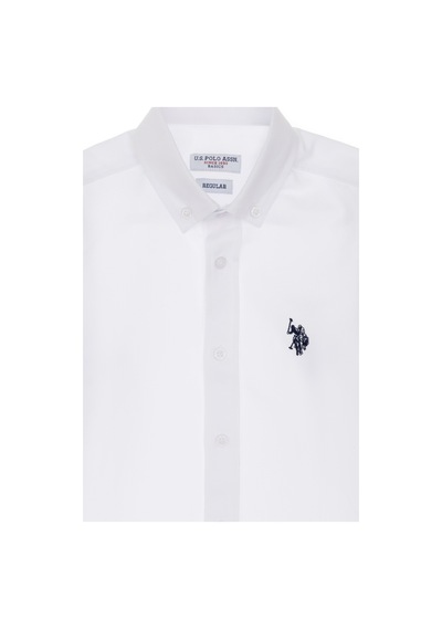 U.s. Polo Assn. Erkek Çocuk Beyaz Gömlek Basic 50306584-vr013 Beyaz