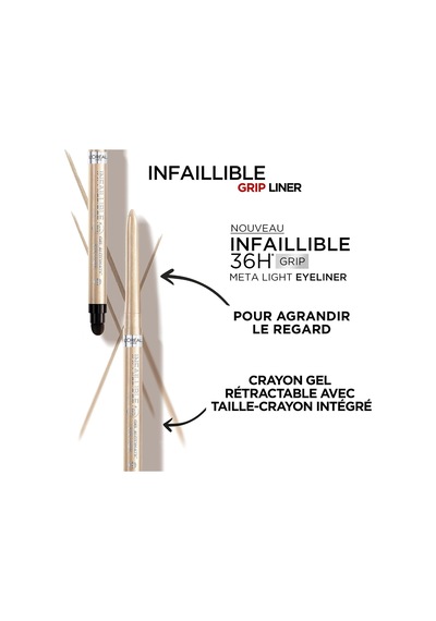 Infaillible Meta Light Jel Eyeliner- Opalescent Diğer