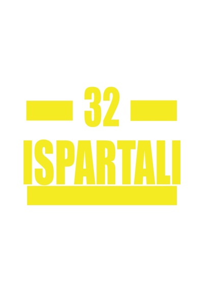 32 Ispartalı Araba Sticker 17x17 Cm Sarı